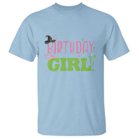Birthday Girl T Shirt Witch Pink Green Toddler Baby 1st 2nd 3rd 4th 5th 6th 7th