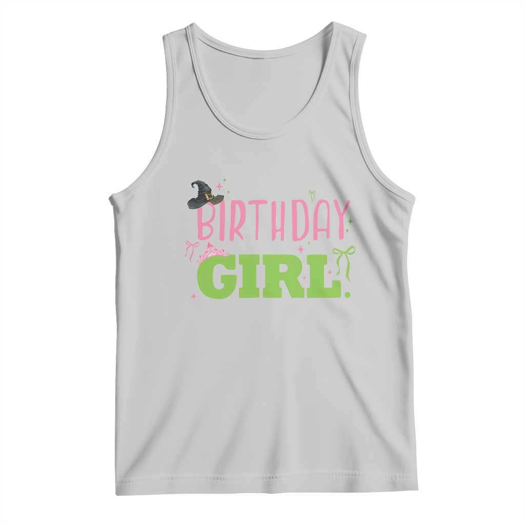 Birthday Girl Tank Top Witch Pink Green Toddler Baby 1st 2nd 3rd 4th 5th 6th 7th
