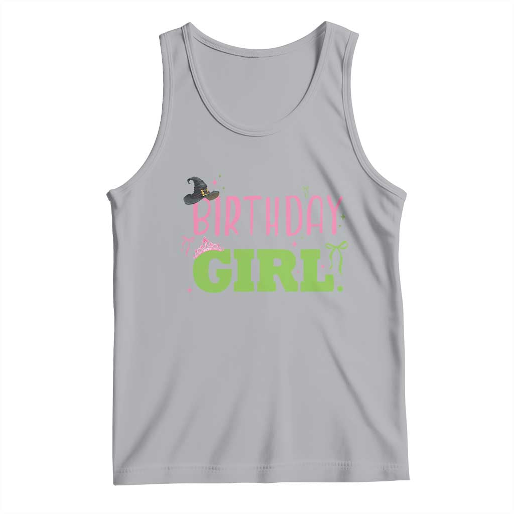 Birthday Girl Tank Top Witch Pink Green Toddler Baby 1st 2nd 3rd 4th 5th 6th 7th