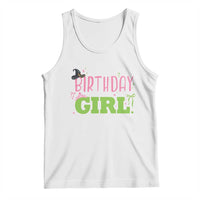 Birthday Girl Tank Top Witch Pink Green Toddler Baby 1st 2nd 3rd 4th 5th 6th 7th