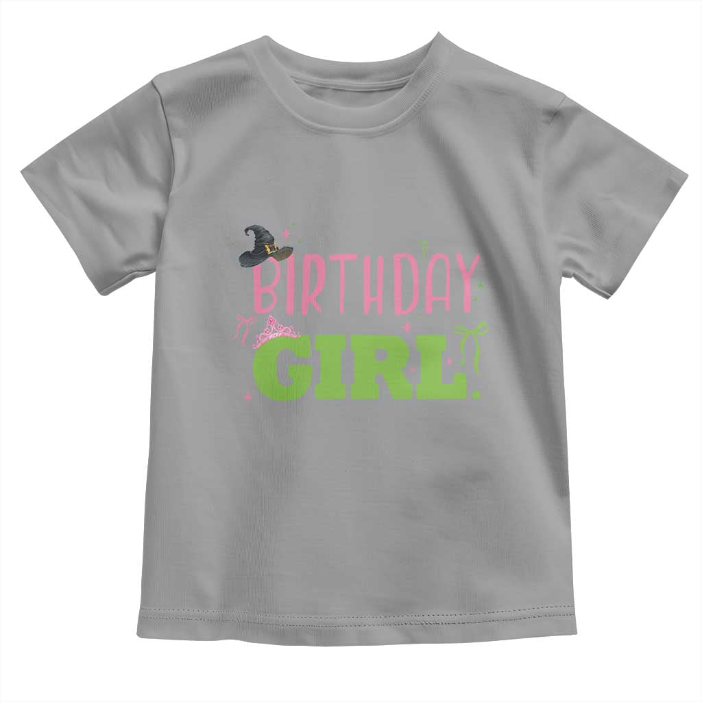 Birthday Girl Toddler T Shirt Witch Pink Green Toddler Baby 1st 2nd 3rd 4th 5th 6th 7th