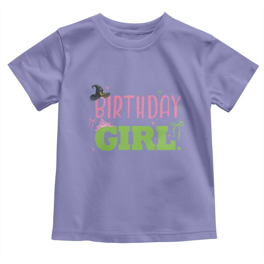 Birthday Girl Toddler T Shirt Witch Pink Green Toddler Baby 1st 2nd 3rd 4th 5th 6th 7th