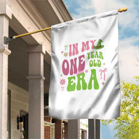Baby Girl First Birthday Outfit Garden Flag In My One Year Old Era Witch Pink Green