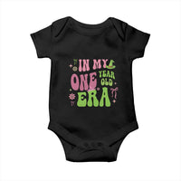 Baby Girl First Birthday Outfit Baby Onesie In My One Year Old Era Witch Pink Green