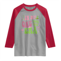 Baby Girl First Birthday Outfit Raglan Shirt In My One Year Old Era Witch Pink Green