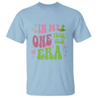 Baby Girl First Birthday Outfit T Shirt In My One Year Old Era Witch Pink Green