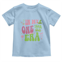 Baby Girl First Birthday Outfit Toddler T Shirt In My One Year Old Era Witch Pink Green