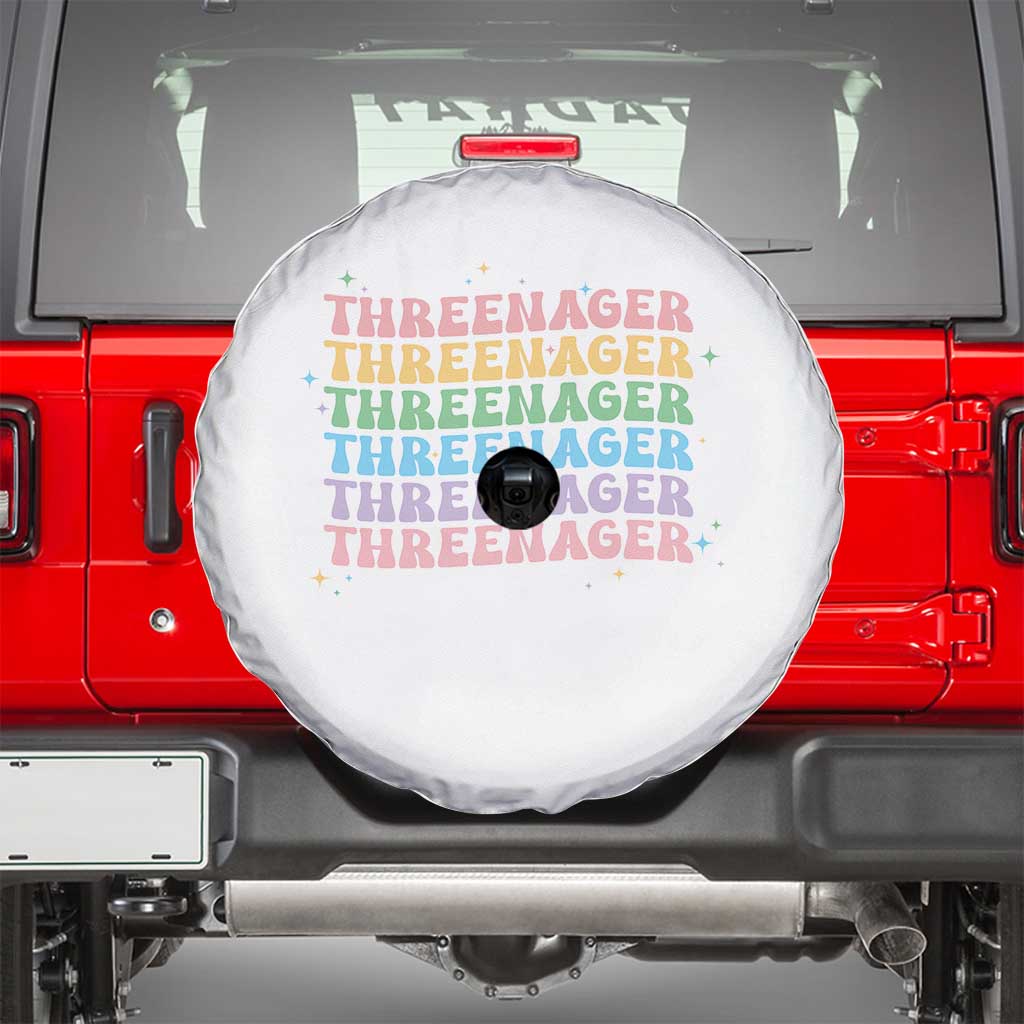 3rd Birthday Spare Tire Cover Toddler Threenager 3 Years Old Birthday Outfit