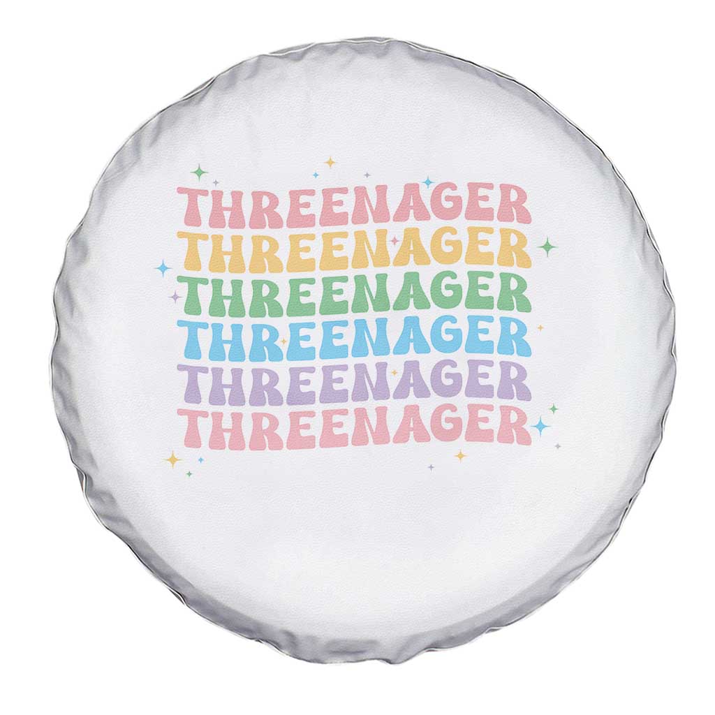3rd Birthday Spare Tire Cover Toddler Threenager 3 Years Old Birthday Outfit