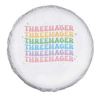 3rd Birthday Spare Tire Cover Toddler Threenager 3 Years Old Birthday Outfit