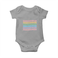 3rd Birthday Baby Onesie Toddler Threenager 3 Years Old Birthday Outfit