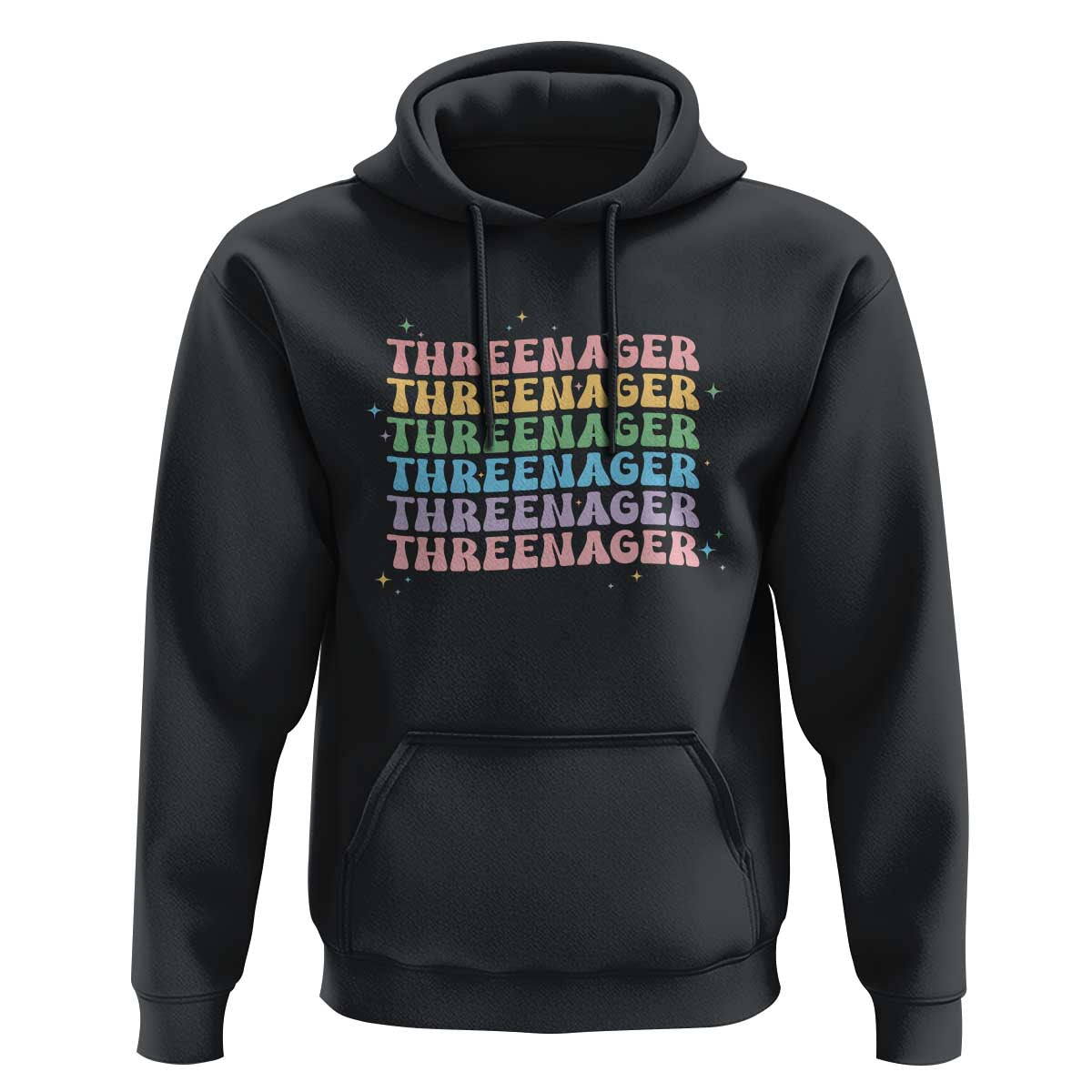 3rd Birthday Hoodie Toddler Threenager 3 Years Old Birthday Outfit