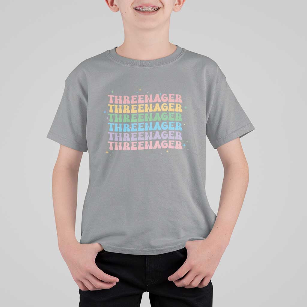 3rd Birthday T Shirt For Kid Toddler Threenager 3 Years Old Birthday Outfit