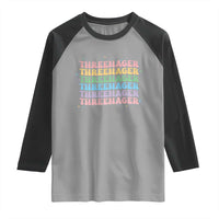 3rd Birthday Raglan Shirt Toddler Threenager 3 Years Old Birthday Outfit