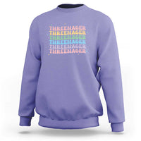 3rd Birthday Sweatshirt Toddler Threenager 3 Years Old Birthday Outfit