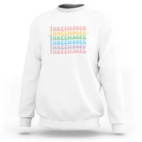 3rd Birthday Sweatshirt Toddler Threenager 3 Years Old Birthday Outfit