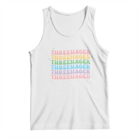 3rd Birthday Tank Top Toddler Threenager 3 Years Old Birthday Outfit