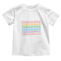 3rd Birthday Toddler T Shirt Toddler Threenager 3 Years Old Birthday Outfit