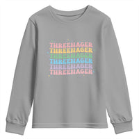 3rd Birthday Youth Sweatshirt Toddler Threenager 3 Years Old Birthday Outfit