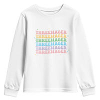 3rd Birthday Youth Sweatshirt Toddler Threenager 3 Years Old Birthday Outfit