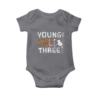 3rd Birthday Baby Onesie Young Wild And Three Safari Zoo Party