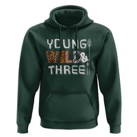 3rd Birthday Hoodie Young Wild And Three Safari Zoo Party