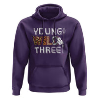 3rd Birthday Hoodie Young Wild And Three Safari Zoo Party