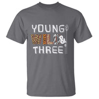 3rd Birthday T Shirt Young Wild And Three Safari Zoo Party