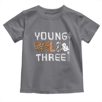 3rd Birthday Toddler T Shirt Young Wild And Three Safari Zoo Party