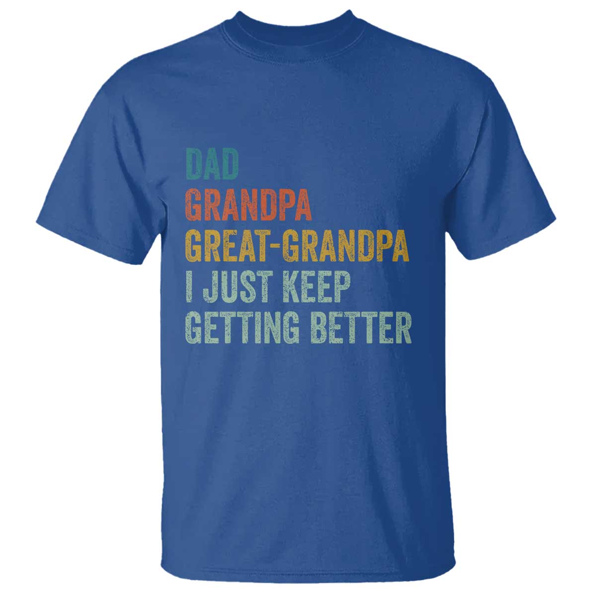 Funny Dad Great Grandpa T Shirt Retro Fathers Day