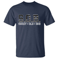 Funny Bob T Shirt Fathers Day Dad Sweet Old Bob Retro USA Flag - Wonder Print Shop