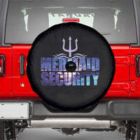 Mermaid Security Spare Tire Cover Funny Mermaid Family Squad