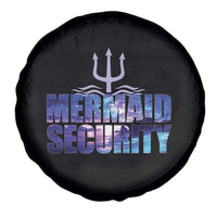 Mermaid Security Spare Tire Cover Funny Mermaid Family Squad