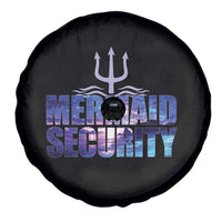 Mermaid Security Spare Tire Cover Funny Mermaid Family Squad