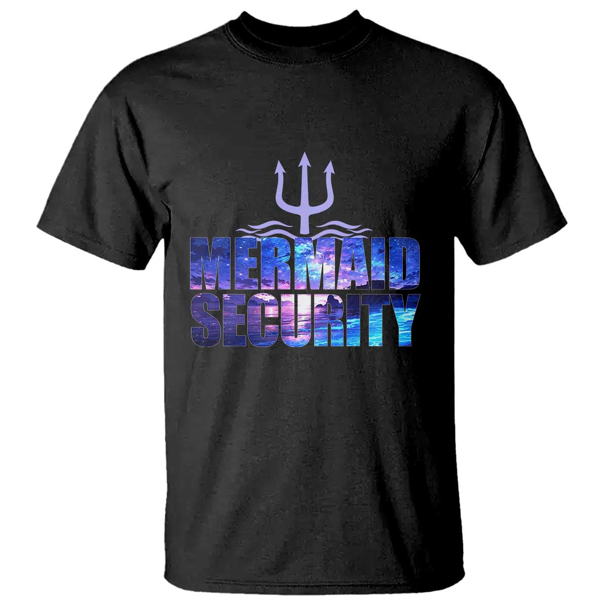 Mermaid Security T Shirt Funny Mermaid Family Squad