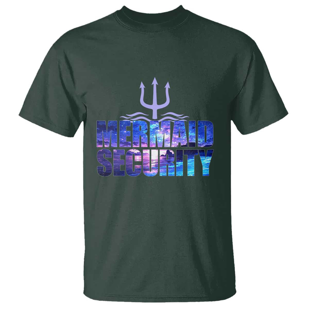 Mermaid Security T Shirt Funny Mermaid Family Squad