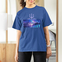 Mermaid Security T Shirt For Women Funny Mermaid Family Squad