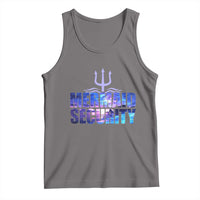 Mermaid Security Tank Top Funny Mermaid Family Squad