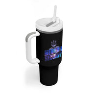 Mermaid Security Tumbler With Handle Funny Mermaid Family Squad