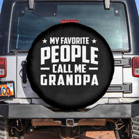 Funny Grandpa Spare Tire Cover My Favorite People Call Me Grandpa - Wonder Print Shop