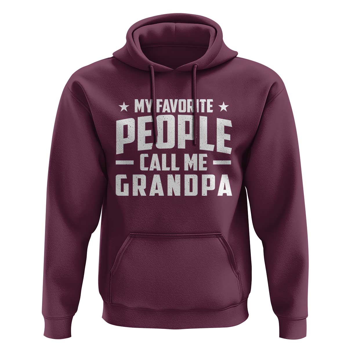 Funny Grandpa Hoodie My Favorite People Call Me Grandpa - Wonder Print Shop