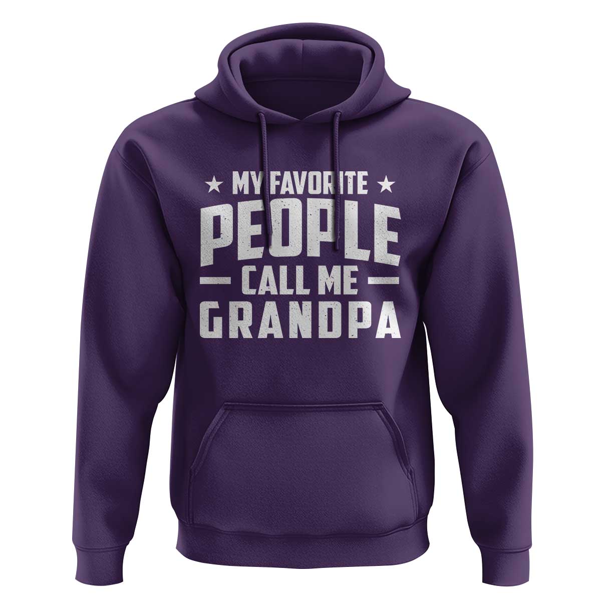 Funny Grandpa Hoodie My Favorite People Call Me Grandpa - Wonder Print Shop