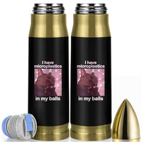Funny Cat Meme Bullet Tumbler I Have Microplastics In My Balls Dank Meme - Wonder Print Shop