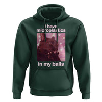 Funny Cat Meme Hoodie I Have Microplastics In My Balls Dank Meme - Wonder Print Shop