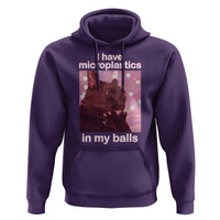 Funny Cat Meme Hoodie I Have Microplastics In My Balls Dank Meme - Wonder Print Shop