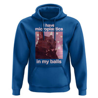 Funny Cat Meme Hoodie I Have Microplastics In My Balls Dank Meme - Wonder Print Shop