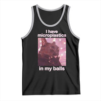 Funny Cat Meme Tank Top I Have Microplastics In My Balls Dank Meme - Wonder Print Shop