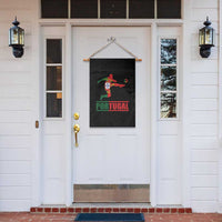 Portugal Soccer Garden Flag Portuguese Flag Futebol Football Player - Wonder Print Shop