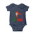 Portugal Soccer Baby Onesie Portuguese Flag Futebol Football Player - Wonder Print Shop