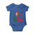 Portugal Soccer Baby Onesie Portuguese Flag Futebol Football Player - Wonder Print Shop